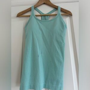 Mint Lululemon Ebb to street tank
